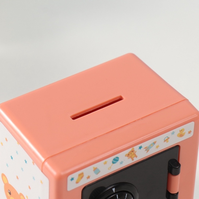 Копилка пластик Копилка пластик "Сейф. Малыш" 8,5х6х8,5см