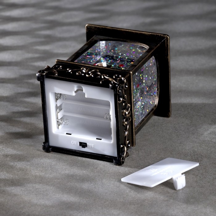 Светодиодная фигура «Фонарь с ребёнком и ёлкой» 7.5 × 13.5 × 7.5 см, пластик, блёстки, батарейки АААх3 (не в комплекте), свечение тёплое белое Светодиодная фигура «Фонарь с ребёнком и ёлкой» 7.5 × 13.5 × 7.5 см, пластик, блёстки, батарейки АААх3 (не в комплекте), свечение тёплое белое