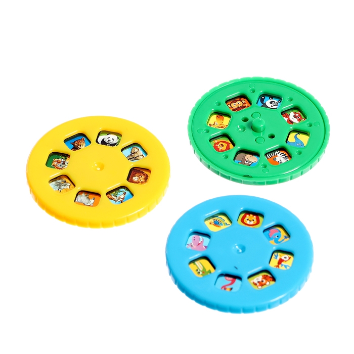 Часы-проектор «Животные», световые эффекты, 24 картинки, цвет голубой Часы-проектор «Животные», световые эффекты, 24 картинки, цвет голубой