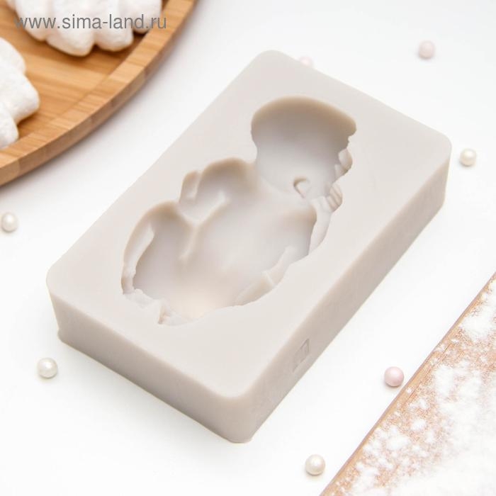 Молд «Пупсик», силикон, 10×6,5 см, цвет МИКС Молд «Пупсик», силикон, 10×6,5 см, цвет МИКС
