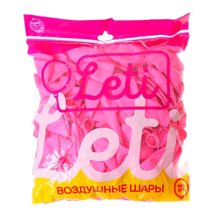 Шар латексный 12 Шар латексный 12", пастель, набор 100 шт., цвет розовый