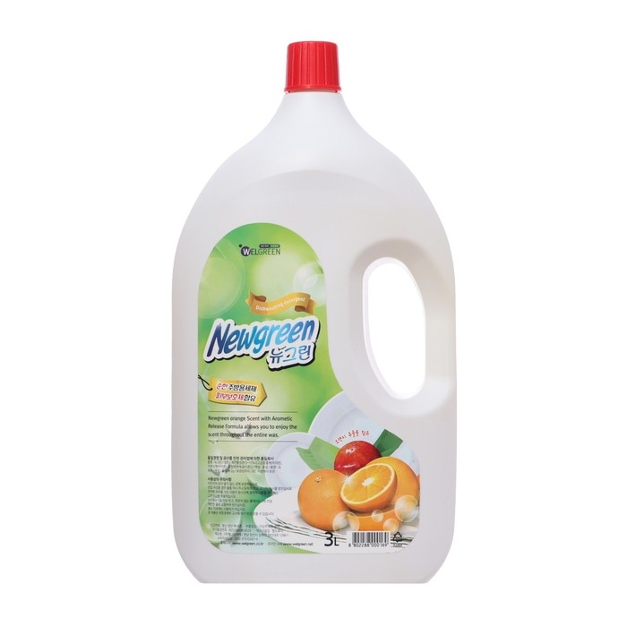 Средство для мытья посуды Newgreen, 3 л Средство для мытья посуды Newgreen, 3 л