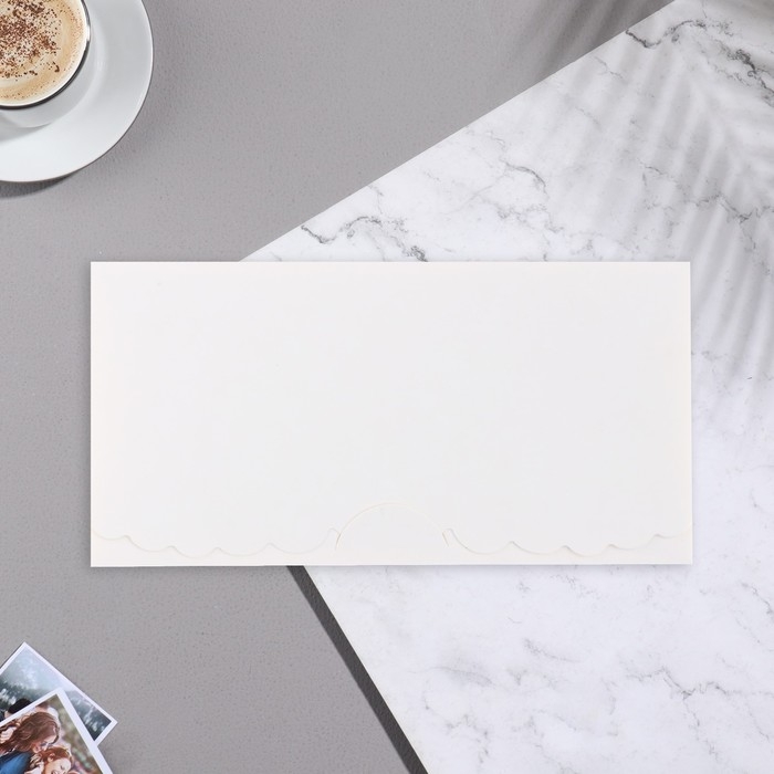 Конверт для денег "В День Свадьбы!" дек. элемент, цветы, лейка, 9х17 см