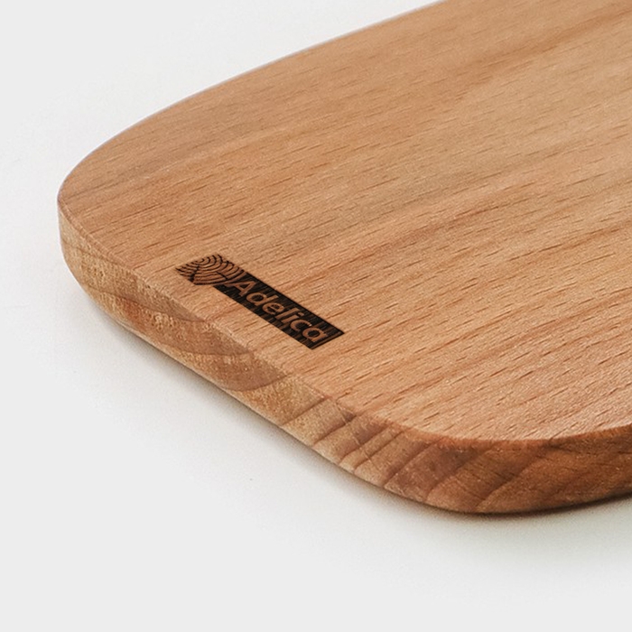 Маслёнка - сырница с крышкой Adelica, 17×11×6,5 см, бук Маслёнка - сырница с крышкой Adelica, 17×11×6,5 см, бук