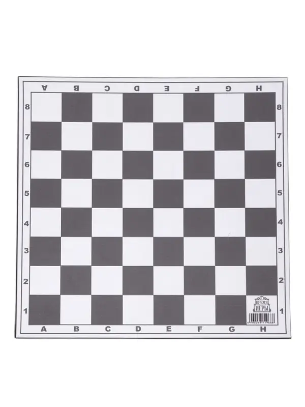 Шахматное поле Время игры, виниловое, 30&times;30 см