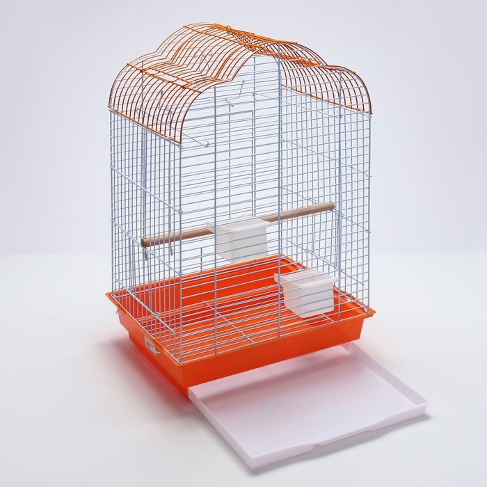 Клетка для птиц Bd-3/1o, раскрывающаяся крыша, 47,5 х 37 х 70 см, красная Клетка для птиц Bd-3/1o, раскрывающаяся крыша, 47,5 х 37 х 70 см, красная