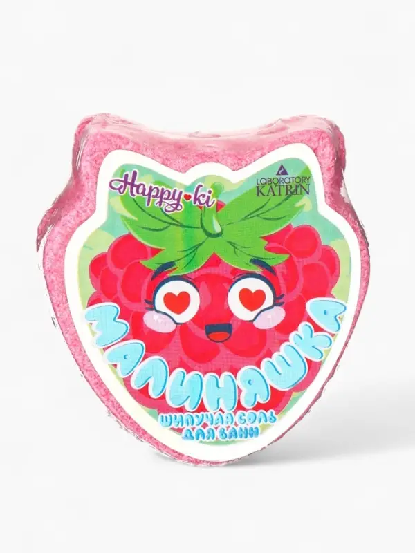 Бомбочка для ванн фигурная &laquo;Малиняшка&raquo;, аромат малины, 90 г