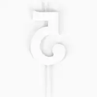 Свеча для торта "Лего" цифра 5