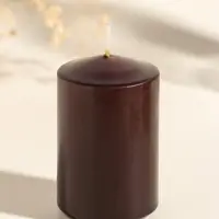 Свеча пасхальная столбик "Христос Воскресе" 5х8 см