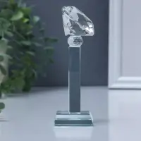 Фигурка стекло &laquo;Стела наградная. Кубок бриллиант&raquo;, под нанесение, 15.5&times;5&times;5 см