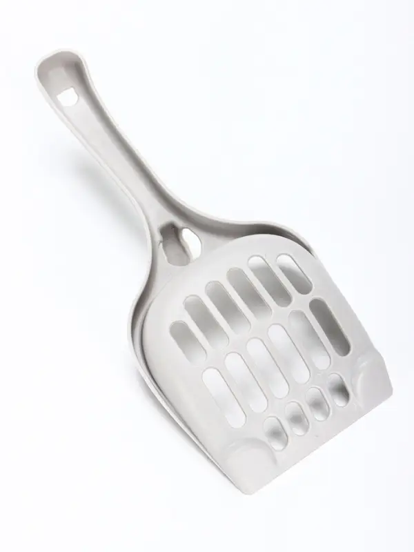 Лоток для кошек &laquo;Фур-Мур&raquo;, 48&times;35.5 см, с высоким бортом, с совком, покрытие софт-тач, смоки