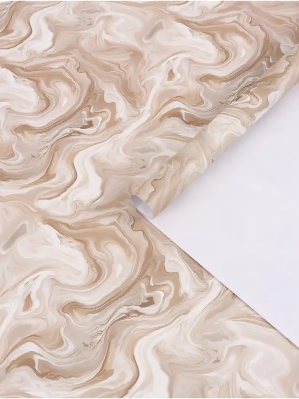 Бумага упаковочная крафт &laquo;Мрамор&raquo;, 70&times;100 см