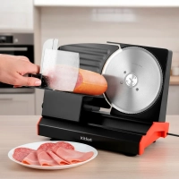 Ломтерезка слайсер для нарезки электрический КТ-9952 Ломтерезка слайсер для нарезки электрический КТ-9952