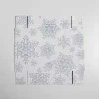 Коробка для кондитерских изделий Let it Snow, 12 х 12 х 3.5 см