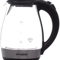 Чайник HYK-G2030 1,7л 2200Вт черный (стекло)