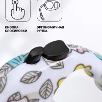 Рулетка &laquo;Стрим&raquo;, 3 м, до 12 кг, белая