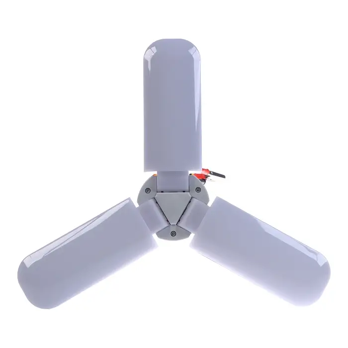 Фонарь кемпинговый, 32 Вт, SMD 2835, кабель l-1.5 м, с зажимом от 12 В, 8.4 х 8.4 х 24 см