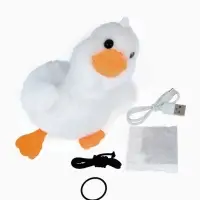 Интерактивная игрушка для животных &laquo;Гусь&raquo;, белая