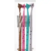 Ручка-прикол Calligrata &laquo;Котик&raquo;, чёрный стержень, гелевая, МИКС