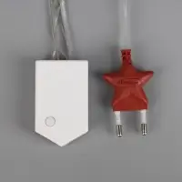 Гирлянда &laquo;Бахрома&raquo; 3&times;0.5 м, IP20, прозрачная нить, 80 LED, свечение мульти, 8 режимов, 220 В