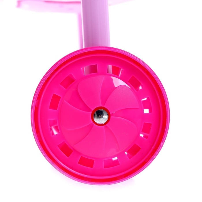 Коляска для кукол, металлический каркас, трехколесная, летняя Коляска для кукол, металлический каркас, трехколесная, летняя