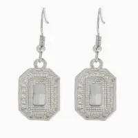 Набор 3 пред-та: серьги,колье.браслет "Императрица жемчуга", цвет белый в серебре