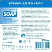 Картридж с жидким мылом Флородель гель-мыло для тела и волос S1 1000мл