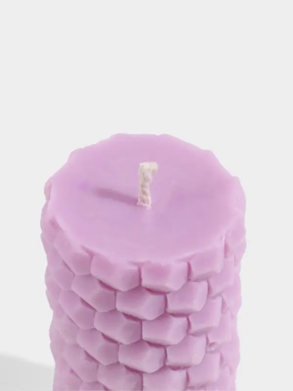 Свеча &laquo;Соты&raquo;, 5&times;5&times;8 см, соевый воск