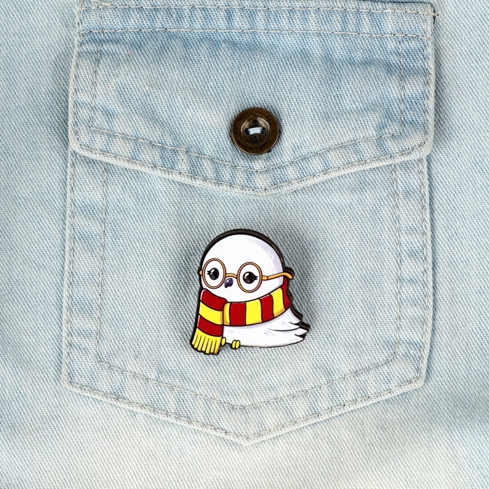 Значок деревянный «Сова», 3,5 х 3,2 см Значок деревянный «Сова», 3,5 х 3,2 см