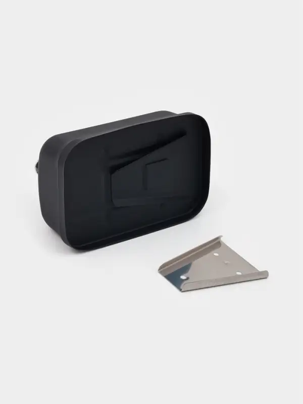 Диспенсер для жидкого мыла St&ouml;lz, механический, 500 мл, нержавеющая сталь, чёрный