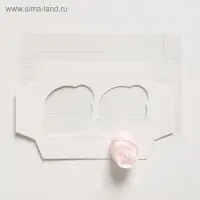 Коробка для капкейков, кондитерская упаковка, 2 ячейки «Только для тебя», 16 х 8 х 10 см