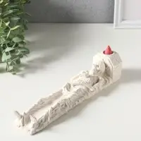 Подставка для благовоний, под свечу &laquo;Вечность&raquo;, 26&times;5&times;5 см, гипс