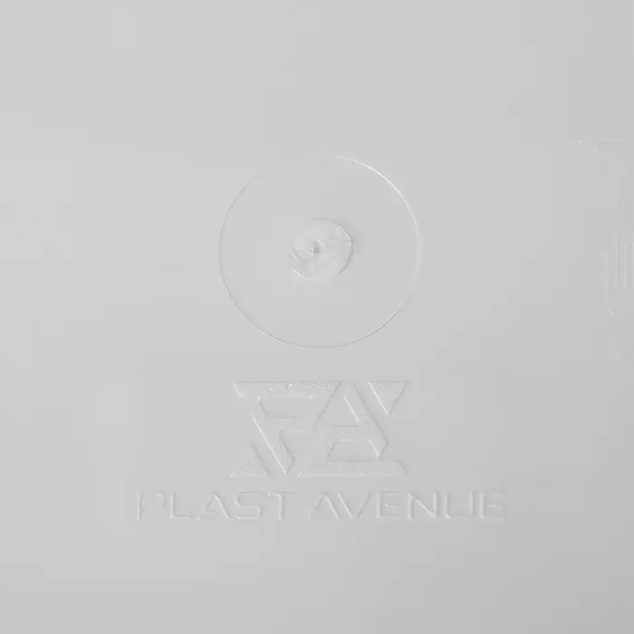 Горшок для цветов с поддоном Plast-Avenue &laquo;Лодочка&raquo;, 3 л, пластиковый, белый