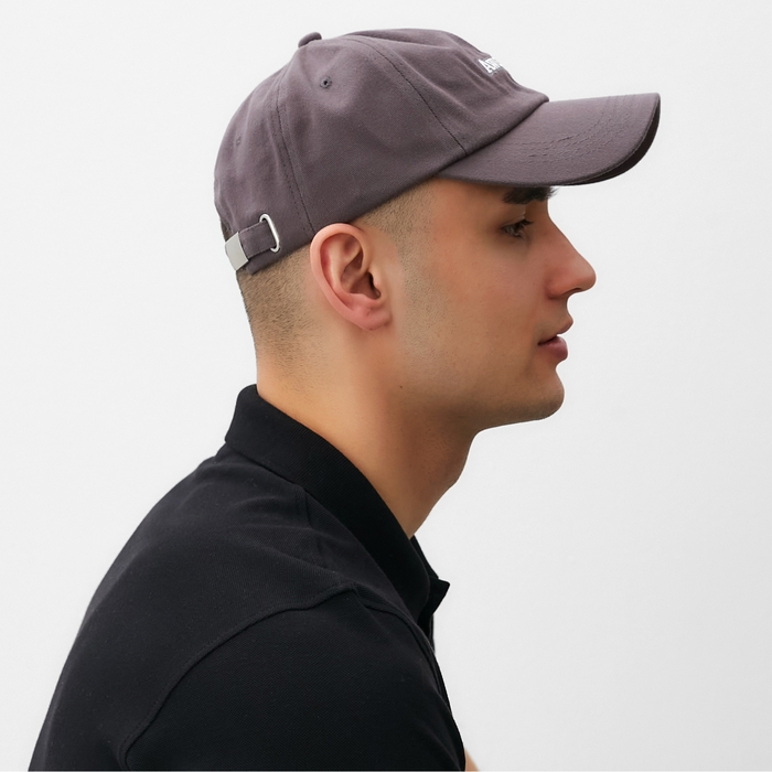 Кепка "Awesome" MINAKU, цвет серый, размер 58