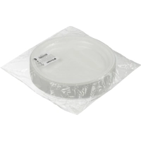 Тарелка одноразовая d-205мм, белая, бюджет, КОМУС ПС 100шт/уп