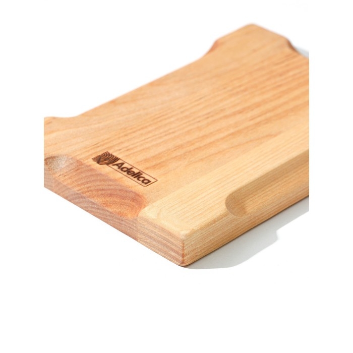 Доска разделочная Adelica «Полянка», 18,5×13×1,8 см, пропитано минеральным маслом, берёза Доска разделочная Adelica «Полянка», 18,5×13×1,8 см, пропитано минеральным маслом, берёза