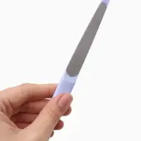 Пилка для ногтей, лазерная, 15.5 см, сиреневая