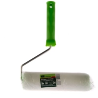 Валик с ручкой Сибртех 200 мм искусственный мех ворс 15 мм, 80113