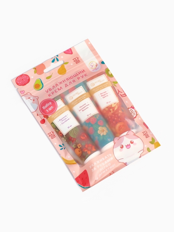 Крем для рук «Цветочные эмоции», набор 3 шт Крем для рук «Цветочные эмоции», набор 3 шт