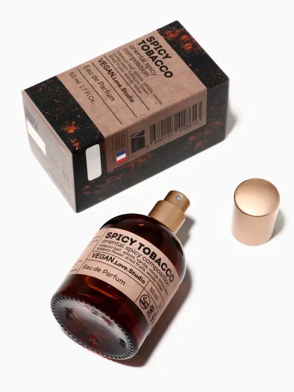 Парфюмерная вода женская Vegan Love Studio Spicy Tobacco, 50 мл (по мотивам Tobacco Vanille (Tom Ford)
