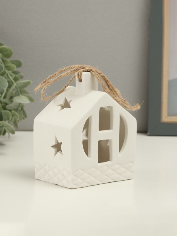 Фигура с подсветкой  Фигура с подсветкой "Домик" 8,5х8,5х11см