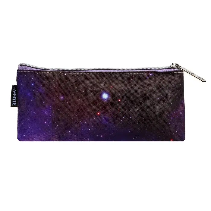 Пенал мягкий, 1 отделение, 90 х 215 х 10 мм, плоский, deVENTE, Galaxy Girl, искусственная кожа Пенал мягкий, 1 отделение, 90 х 215 х 10 мм, плоский, deVENTE, Galaxy Girl, искусственная кожа