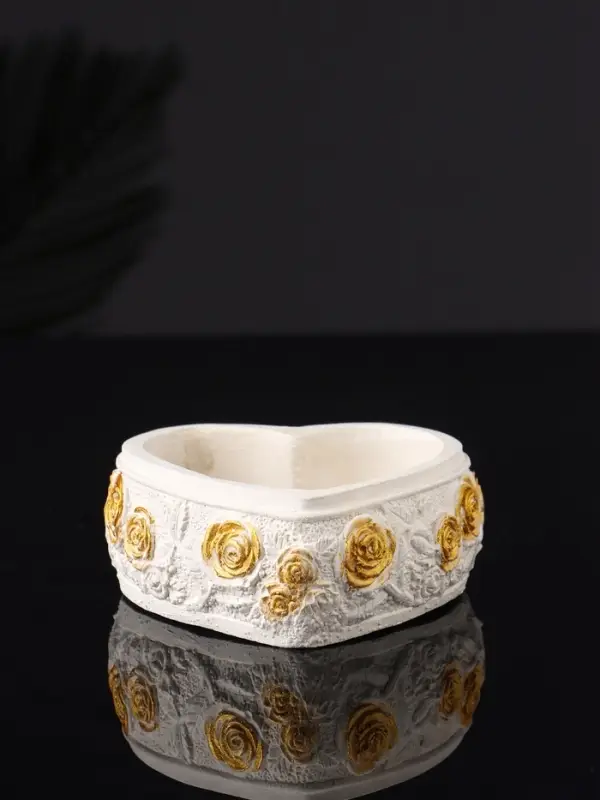 Набор фигура и подставка "Ангел и сердце" 12х20х10 см