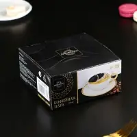 Чайная пара Magistro Poursephona, чашка 250 мл, блюдце d=16 см, фарфор, белая