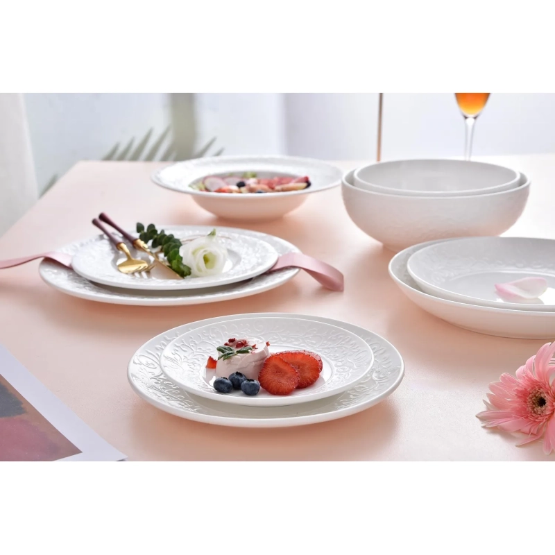 Тарелка десертная TUDOR ENGLAND Joyce 20,5см,TU3587-1