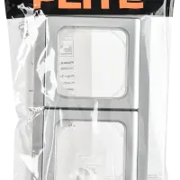 FLITE Рамка 2-местная IP55 Рпро-2-55-ФлА алюминий IEK