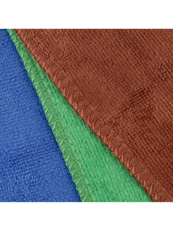 Тряпка для мытья автомобиля, Grand Caratt, микрофибра, 200 г/м&sup2;, 20&times;30 см, набор 3 шт.