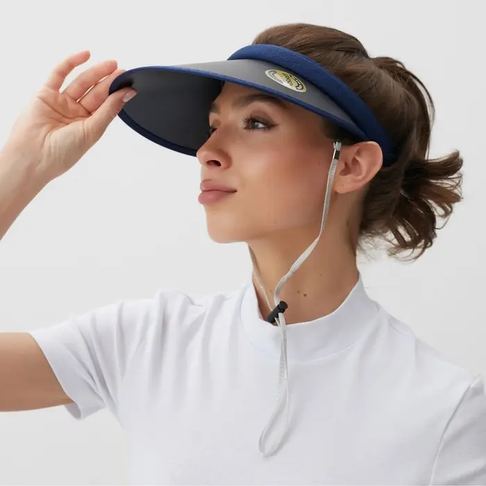 Козырек женский MINAKU, цвет темно-синий, р-р 58