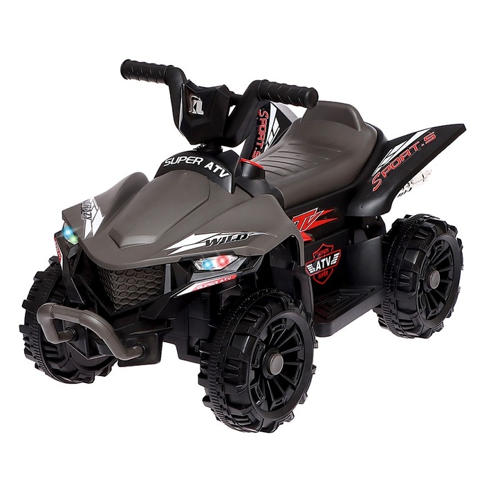 Электромобиль «Квадрик», цвет серый Электромобиль «Квадрик», цвет серый