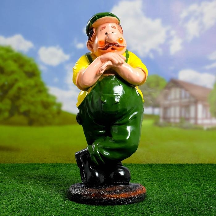 Садовая фигура  Садовая фигура "Дачник" 20х20х50см